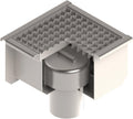 12x12 Stainless Steel Floor Drain with Anti Slip Grate I1567