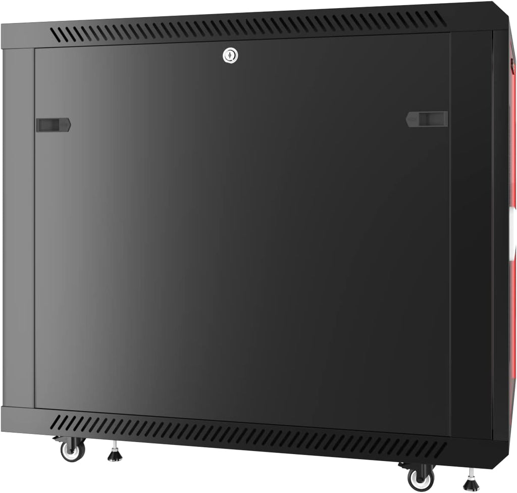 15U 35 inch Deep Lockable Server Rack Cabinet on Casters Z86625