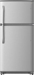 30 Top-Freezer Refrigerator 18 Cubic Ft. Stainless Steel J269452