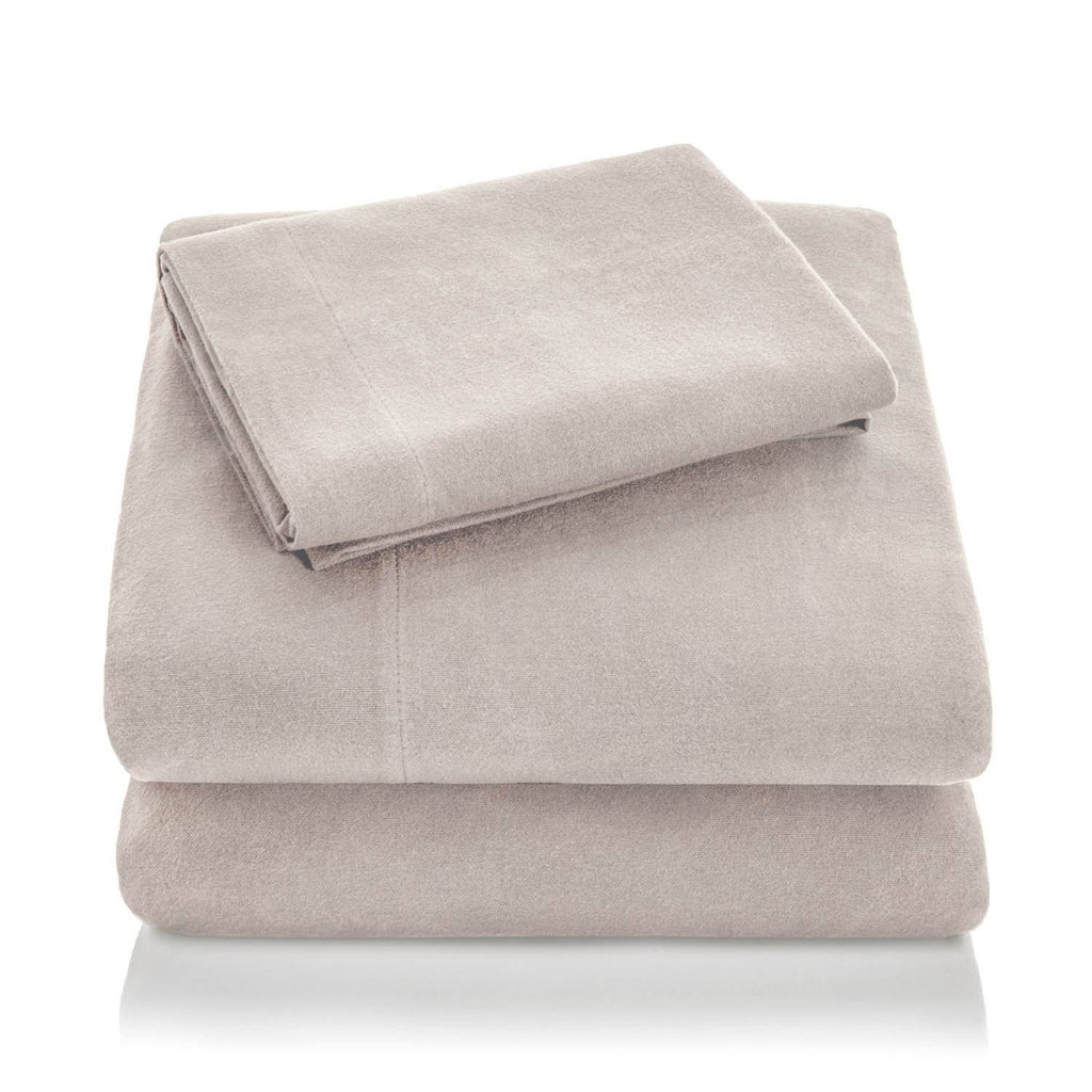 Portuguese Flannel Sheet Set California King White X93814