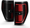 Black Smoke LED Tail Lights Brake Lamps Driver & Passenger Side D1724