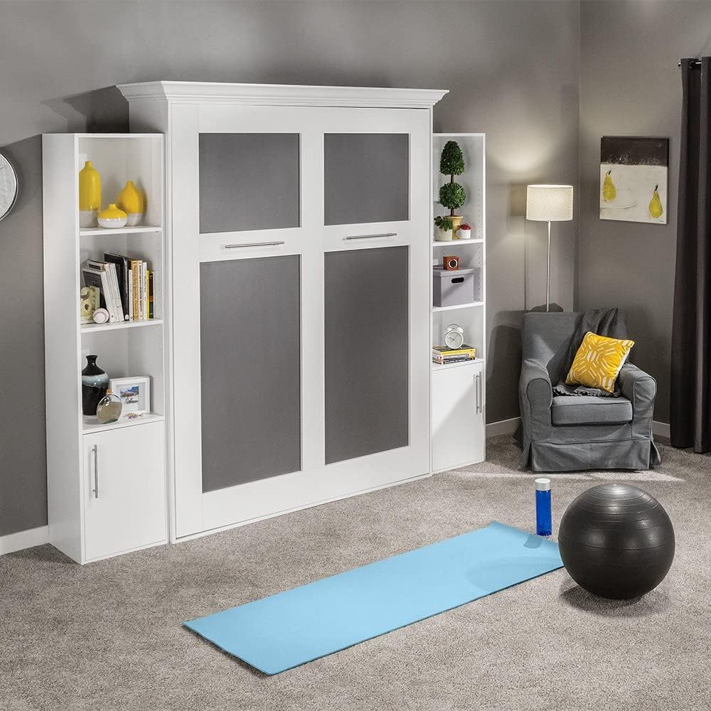 Queen Murphy Bed Hardware Kit with Tubular Steel Mattress Frame B4826