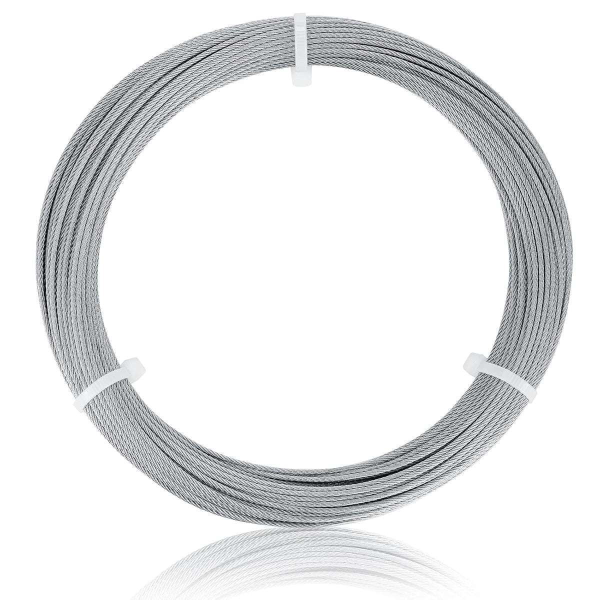 1/8 304 Stainless Steel Wire Rope 33FT O50225