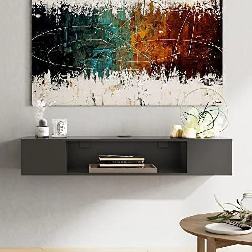 Floating Wall Mounted TV Stand Media Console F46419