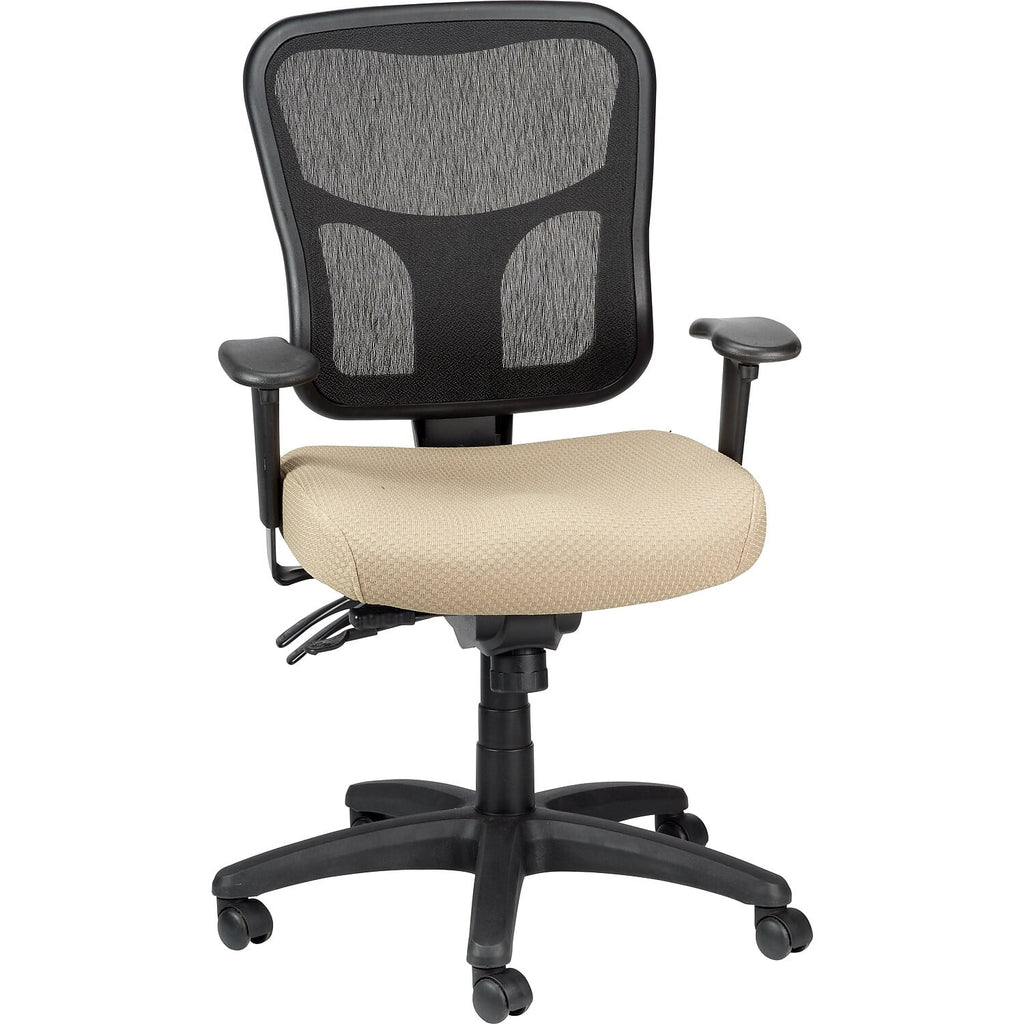 Ergonomic Mesh Mid-Back Task Chair Beige U530801