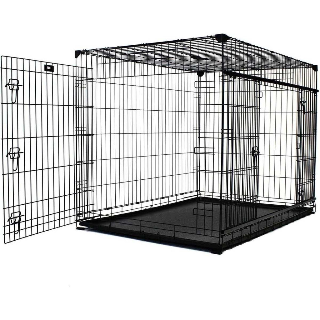 Sliding Double Door Dog Crate H469832