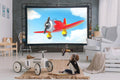 120-Inch Video Projection Screen with White Front and Black Back M506797
