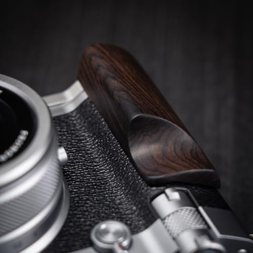 Handmade Wood Hand Grip L Plate Alloy Base Camera Holder M70626