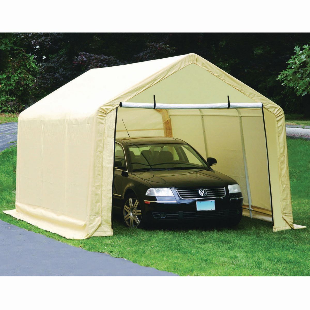 10 ft. x 17 ft. Portable Car Canopy F977