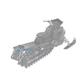 Sky Blue Rear Bumper L843
