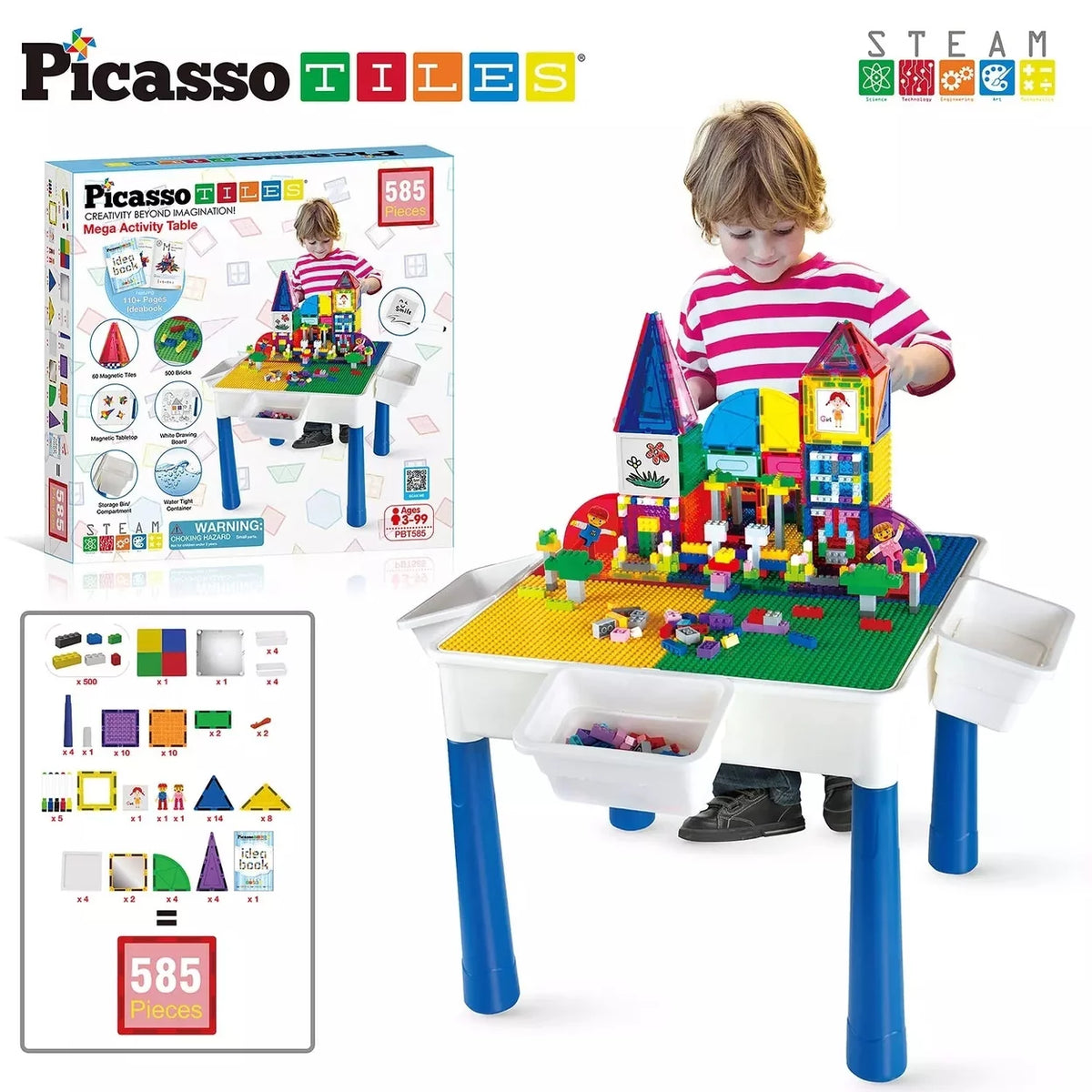 585 Piece Activity Table Set C4347