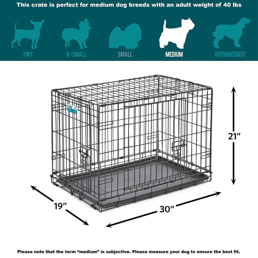 Double Door Dog Crate N257