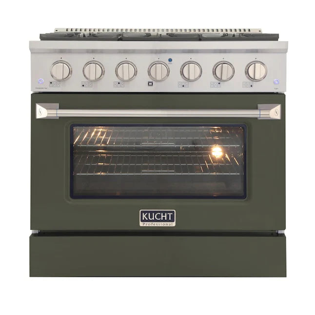 36 Propane Gas Dual Fuel Range with 4 Burners T318625