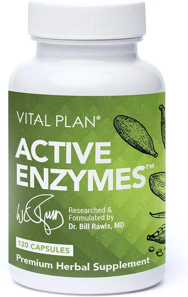 120 Capsules Digestive Enzymes Supplement F6660