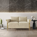 Velvet Upholstered Loveseat B14313