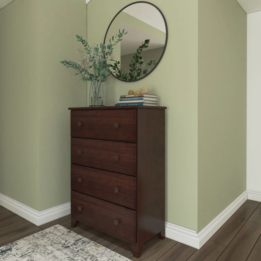 4 Drawer Solid Wood Dresser A6921