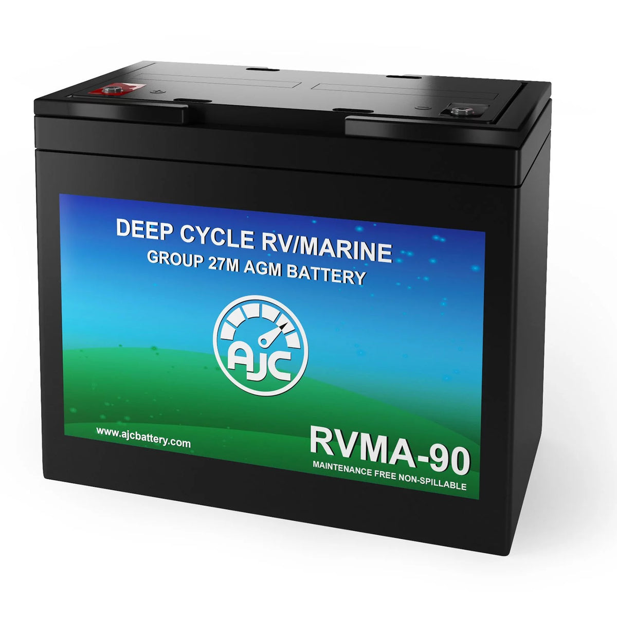 12V 90Ah Deep Cycle Solar Battery F752583