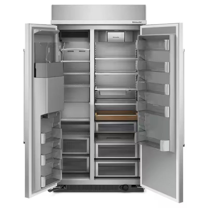 Built-In Side by Side Refrigerator in Stainless Steel F5262