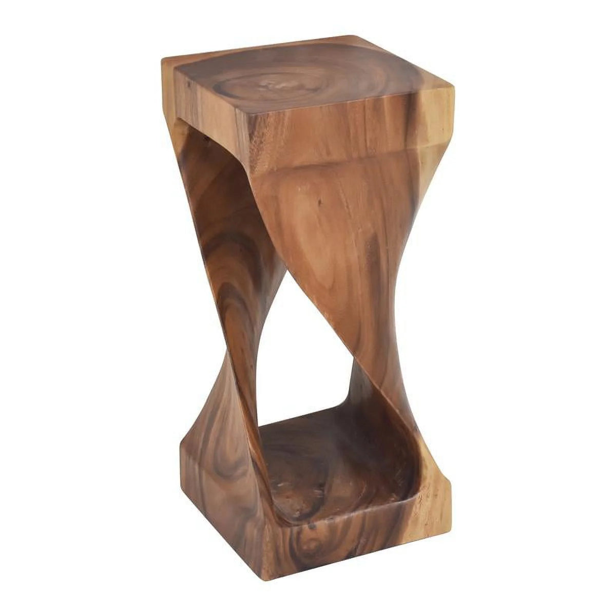 Brown Wood Accent Side Table N6681