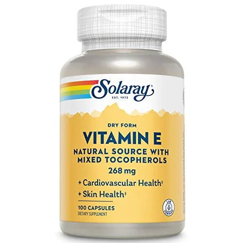 Vitamin E 400 IU Mixed Tocopherols 100 Capsules F829498