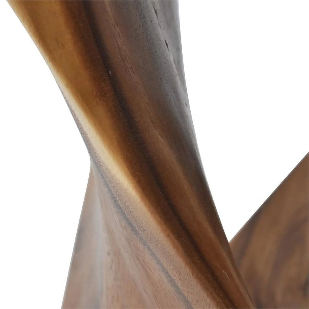Brown Wood Accent Side Table N6681