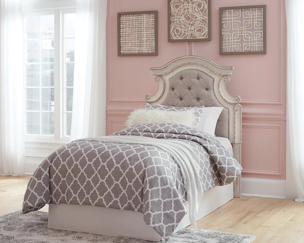 Twin Upholstered Panel Headboard E98275