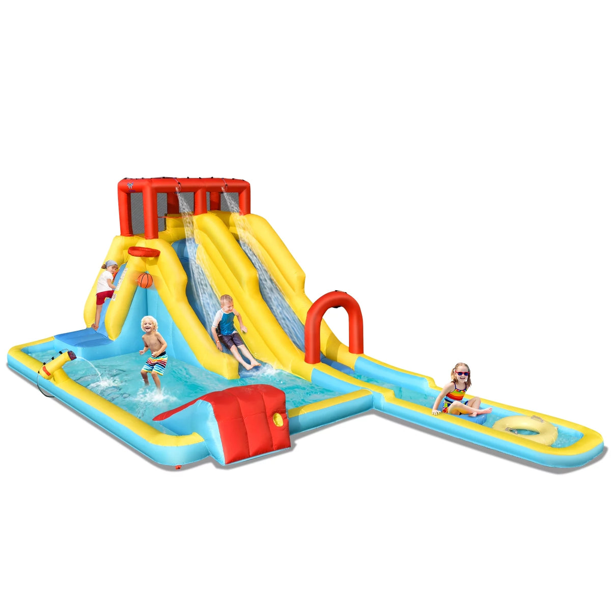 Inflatable Water Slide Castle K736066