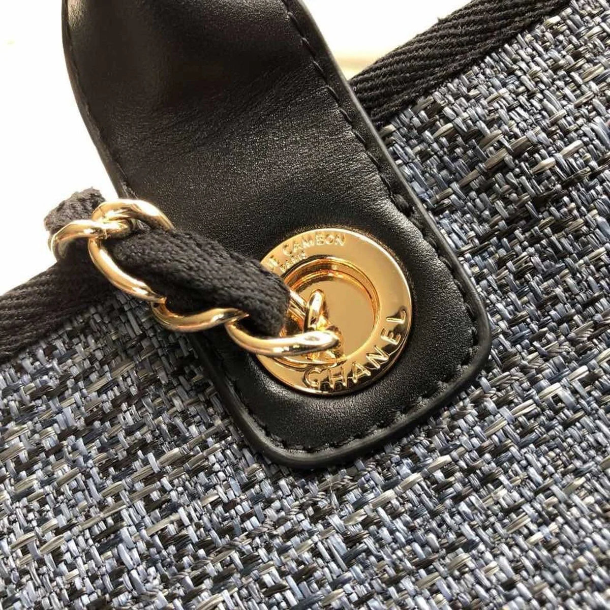 Blue Black Tote A72893