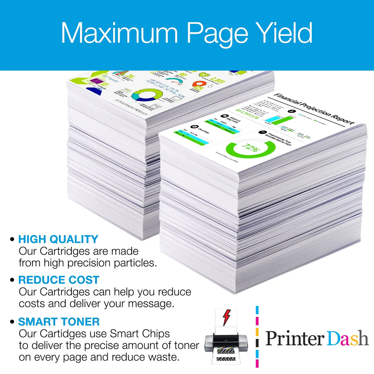 Replacement Cyan Extra High Yield Inkjet 16000 Page Yield Q25304
