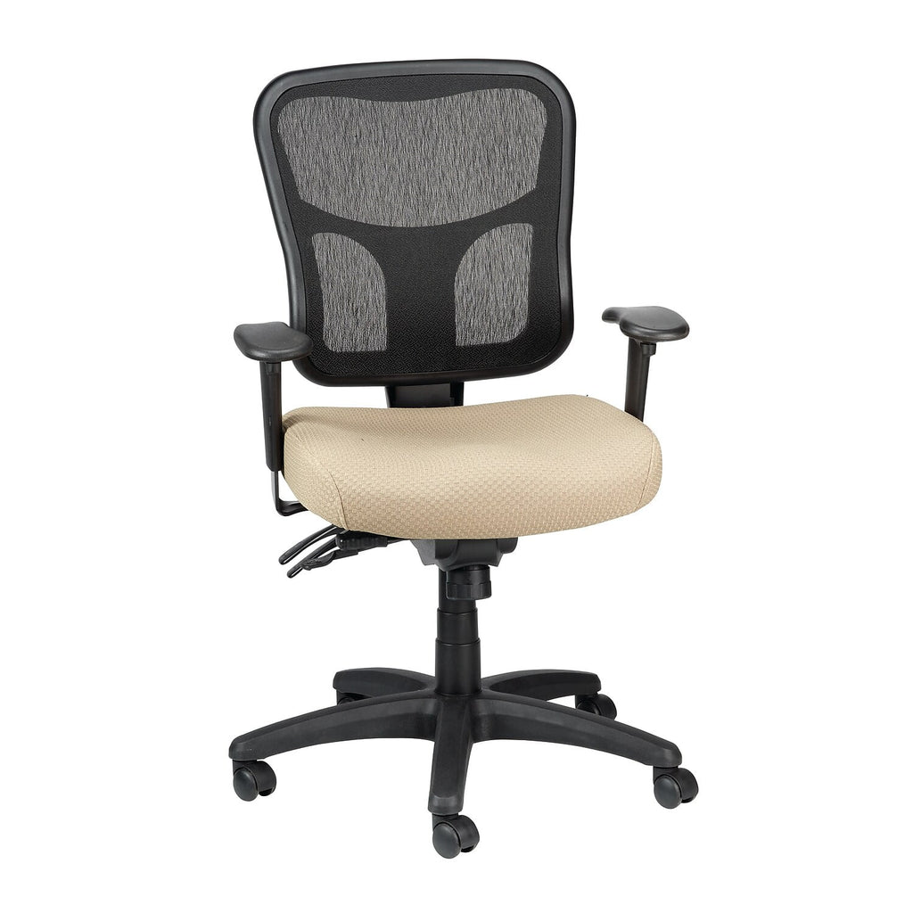 Ergonomic Mesh Mid-Back Task Chair Beige U530801