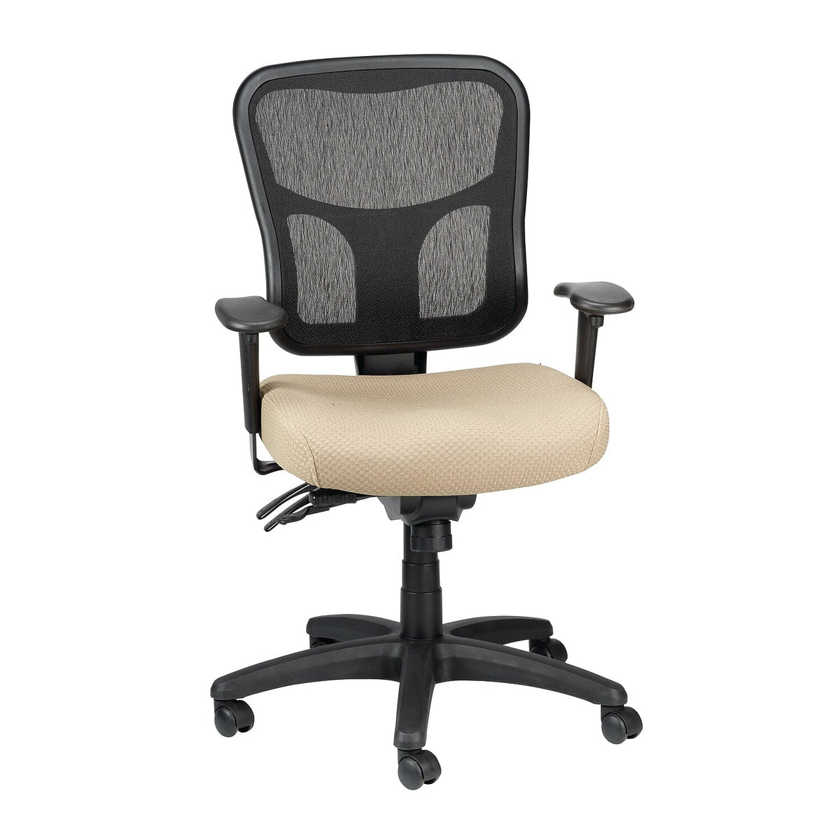 Ergonomic Mesh Mid-Back Task Chair Beige U530801