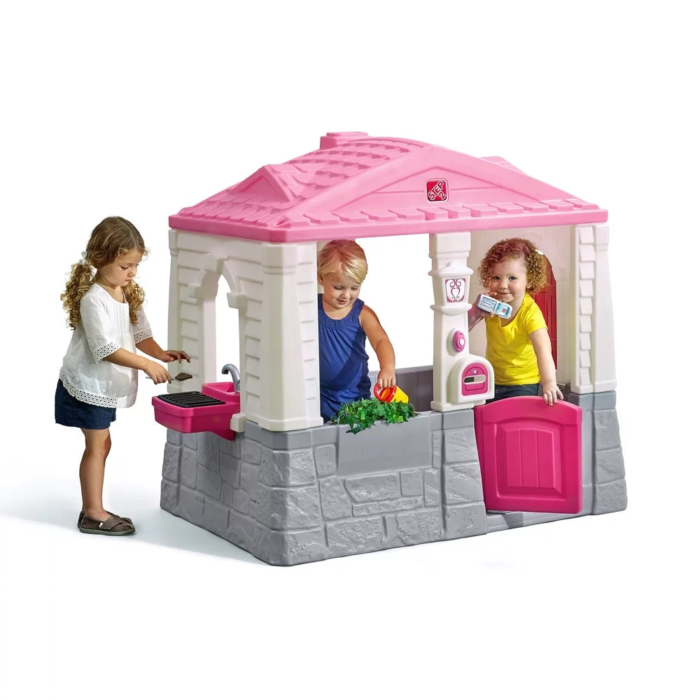 Brown Plastic Kids Playhouse M53902