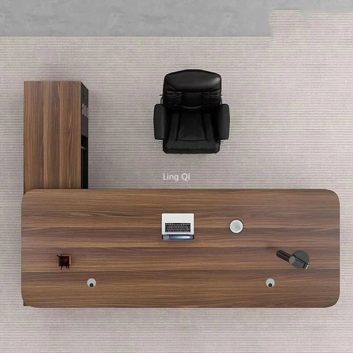 L Shaped Standing Office Desk B30231