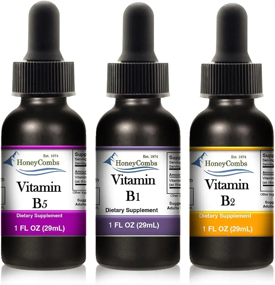 Vitamin B5 B2 B1 Liquid Drops 1 Fl Oz P55074