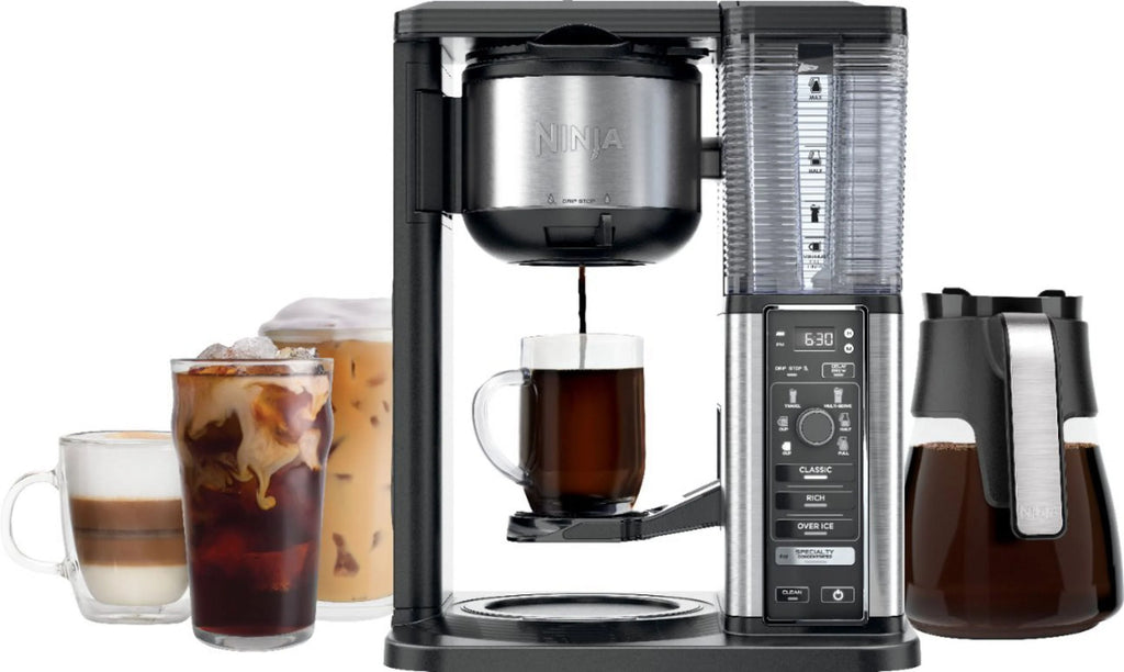 10-Cup Coffee Maker with Glass Carafe D167297