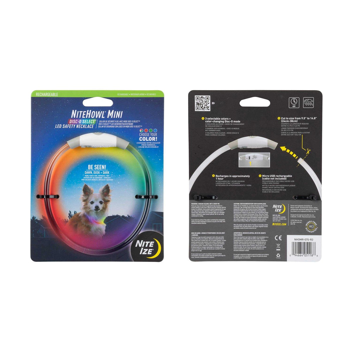 LED Rechargeable Safety Necklace E505610