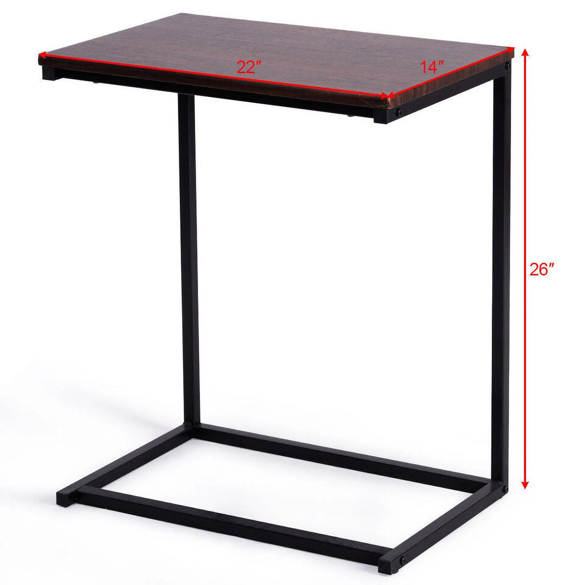 26" Laptop Holder Sofa Side End Table R90010