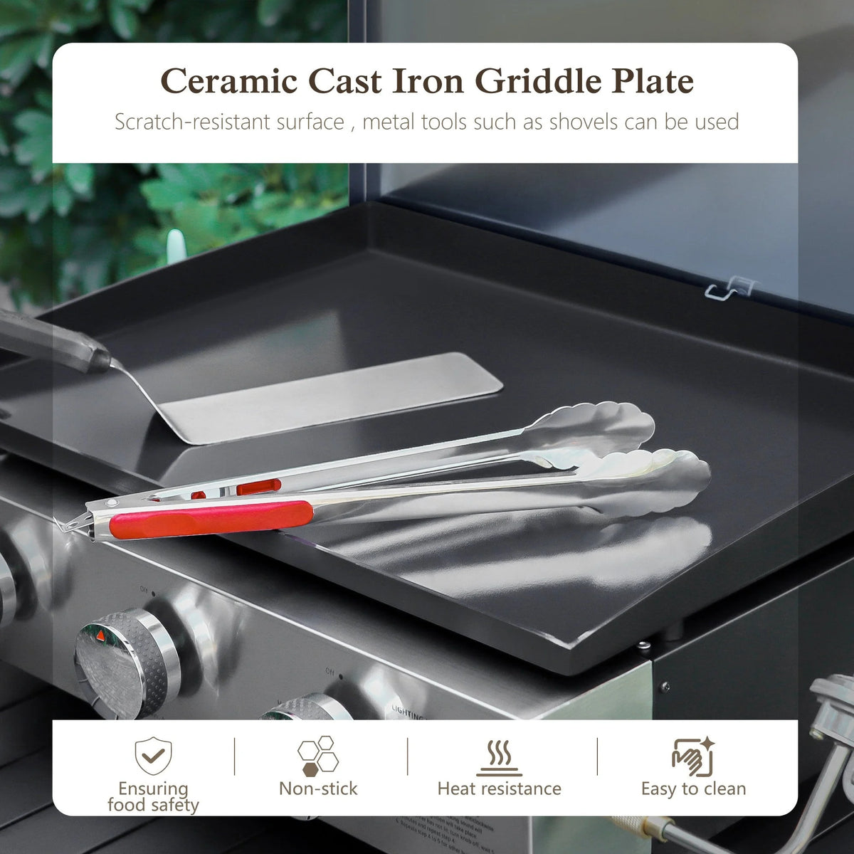 3-Burner Propane Gas Griddle G1447