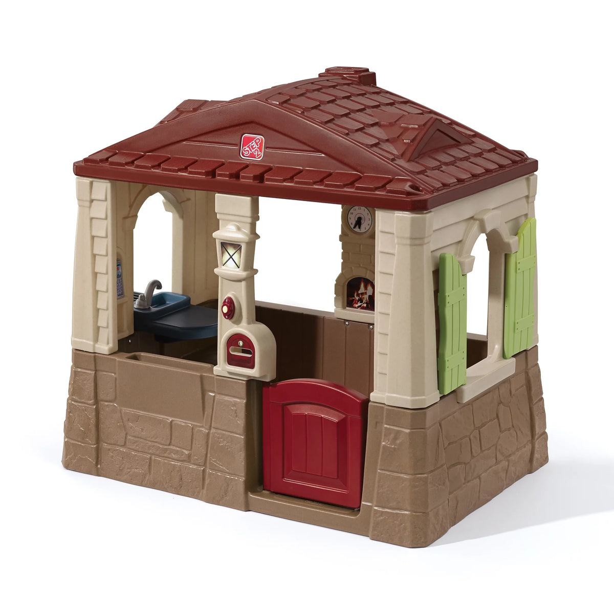 Brown Plastic Kids Playhouse M53902