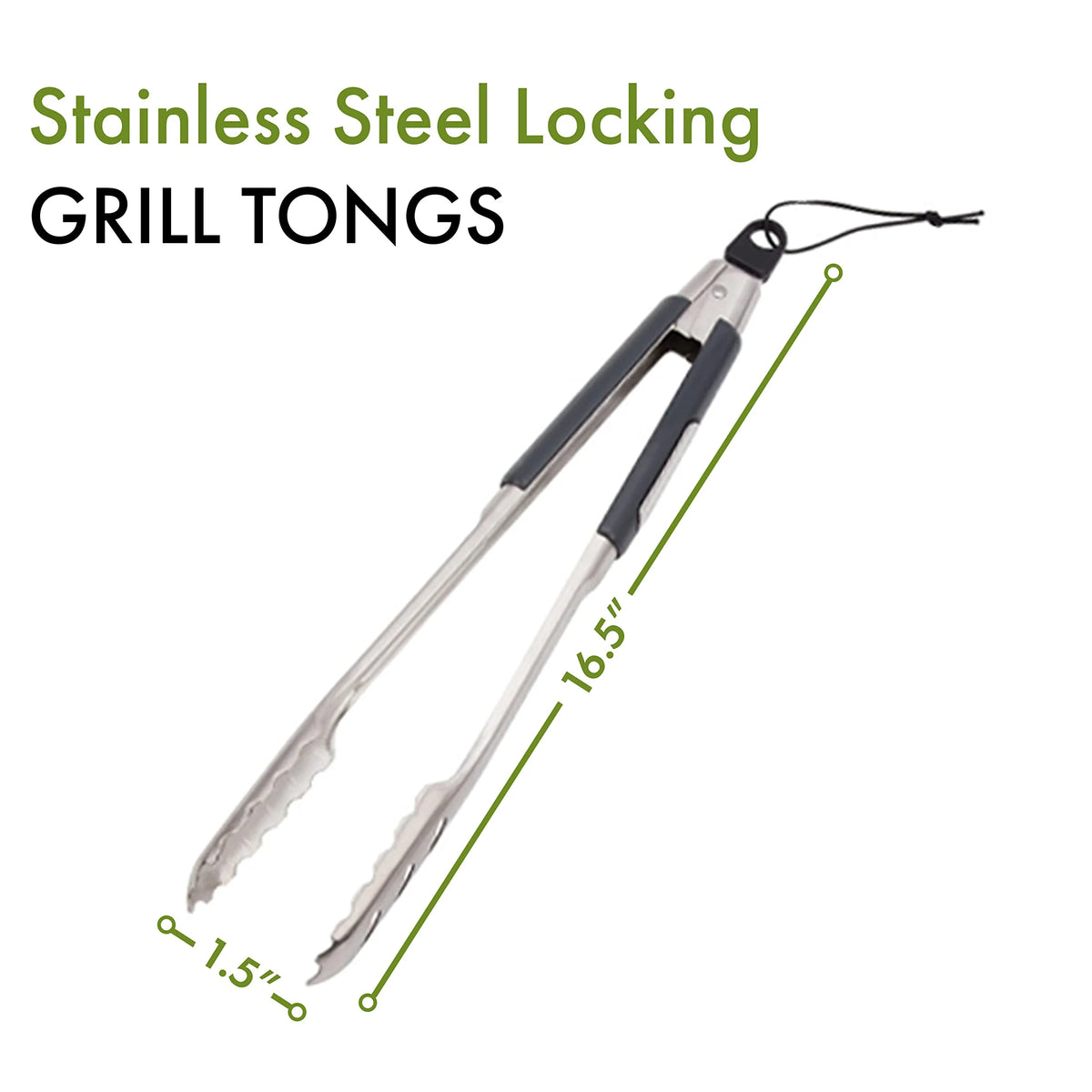 Stainless Steel Locking Tongs H790001