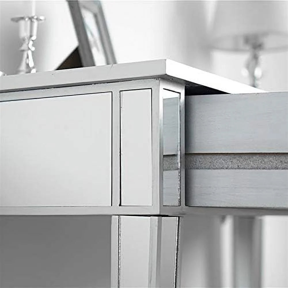 Mirrored Console Table with 2 Drawers D8161