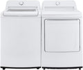 White Ultra Large Capacity Top-Load Washer and Electric Dryer Y8365