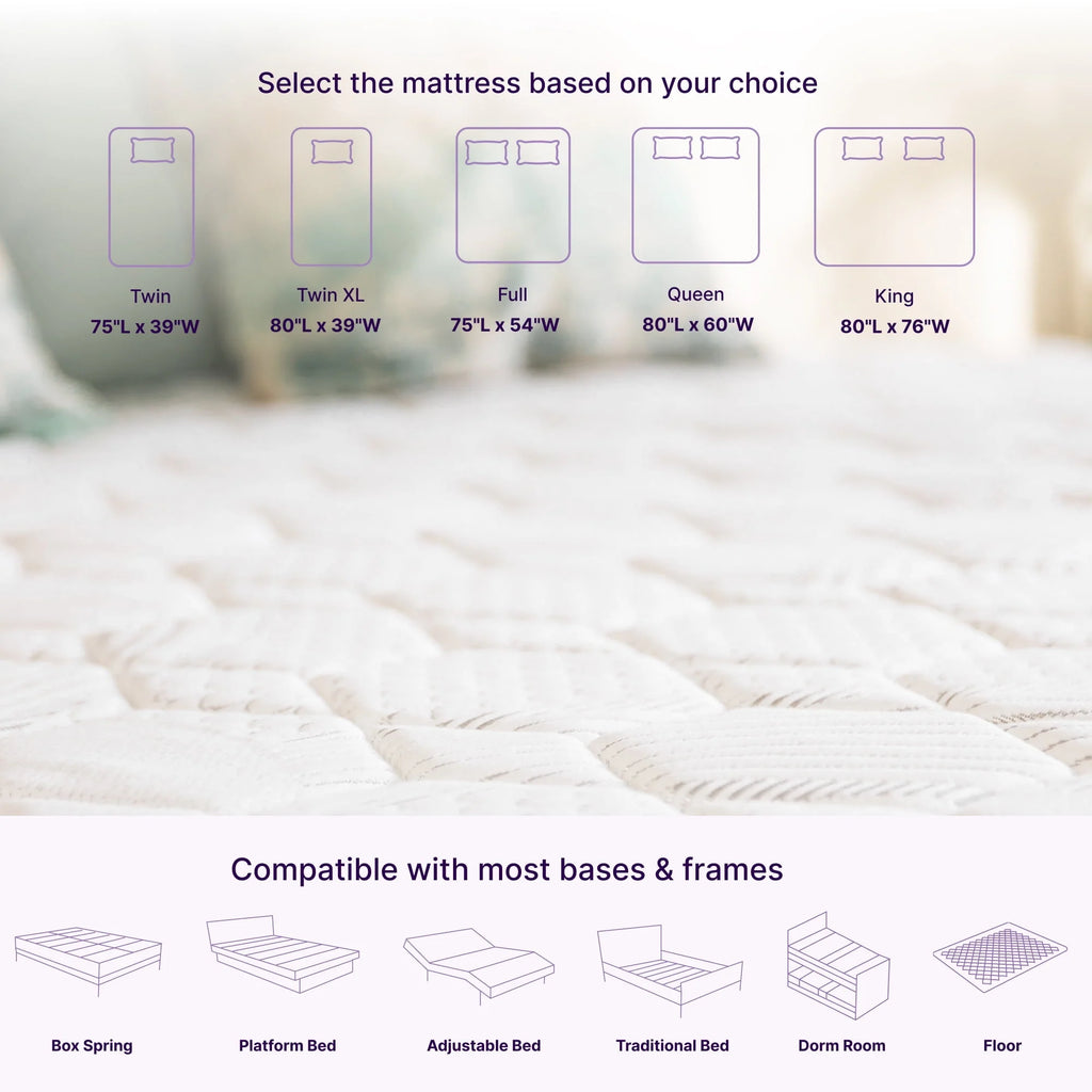 Queen Size Hybrid Memory Foam Pocket Spring Mattress X208212