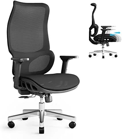 Big and Tall Ergonomic Office Chair 450 lbs with Lumbar Support R2209