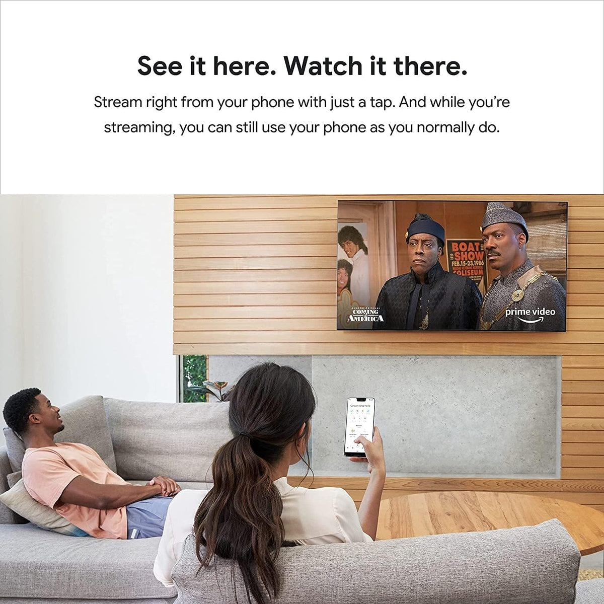 Streaming Device with HDMI Cable, Microfiber Cloth and Travel Carrying Pouch S404
