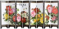 8-Panel Traditional Chinese Art Decorative Lacquerware Mini Divider Z649629