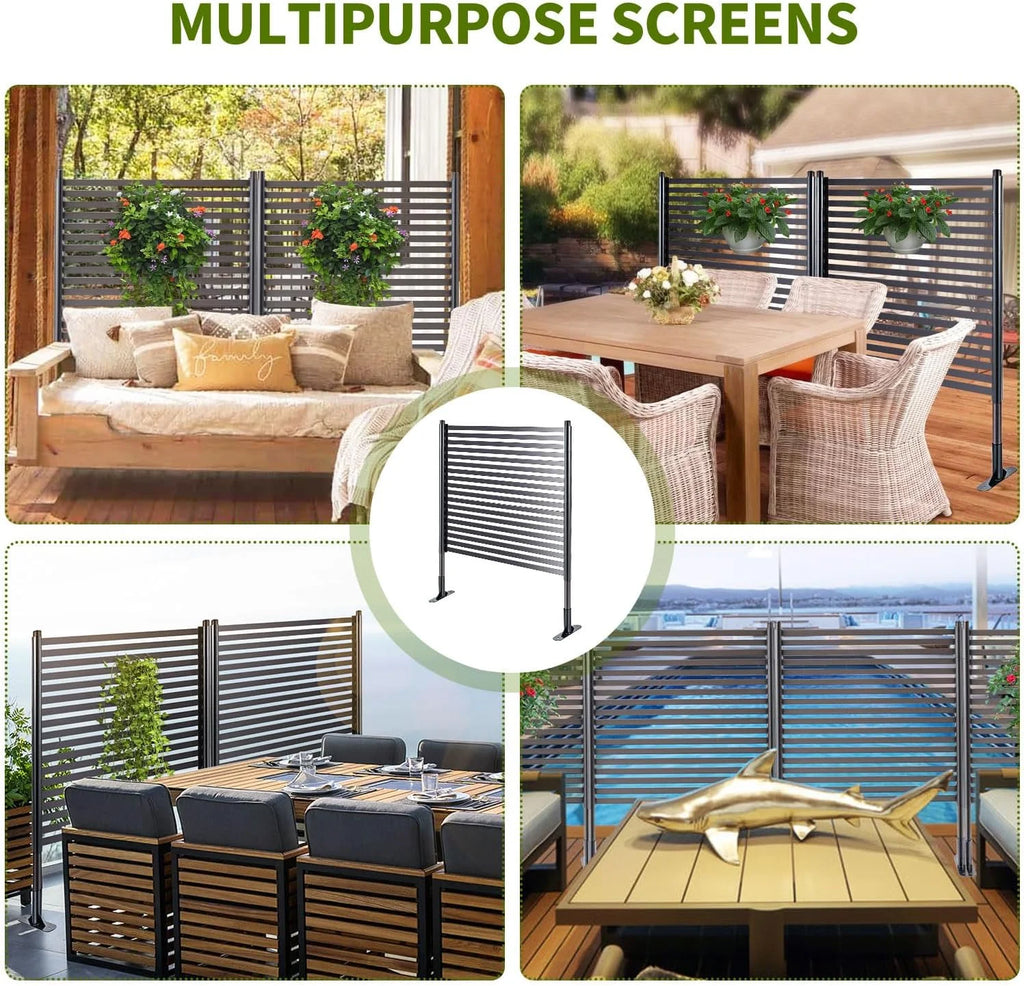3FT x 4FT Outdoor Privacy Screen with UV & Rust Resistant Coating V488136