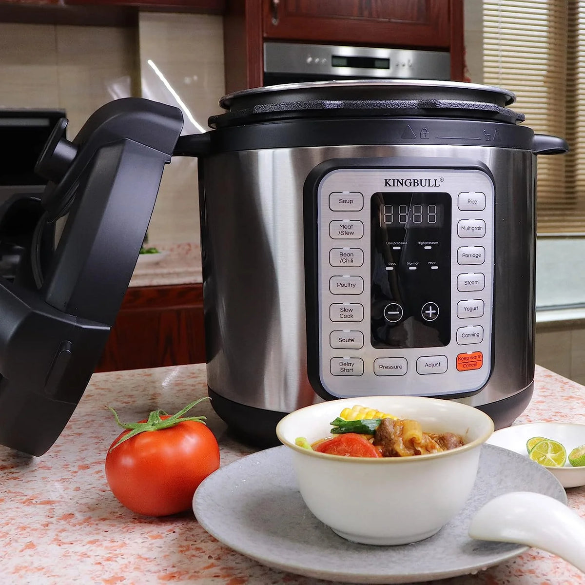12-in-1 Electric Pressure Cooker 6QT J974424