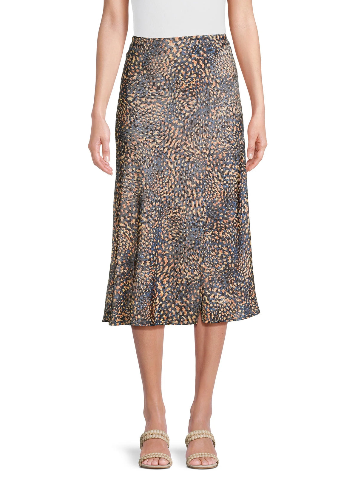 Women's Midi Slip Skirt 2-Pack H856