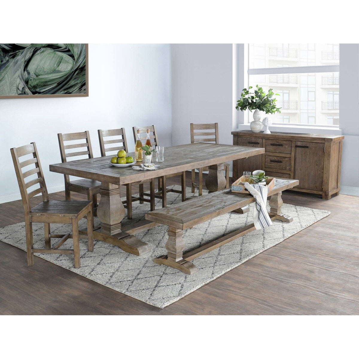 Backless Dining Bench J180906